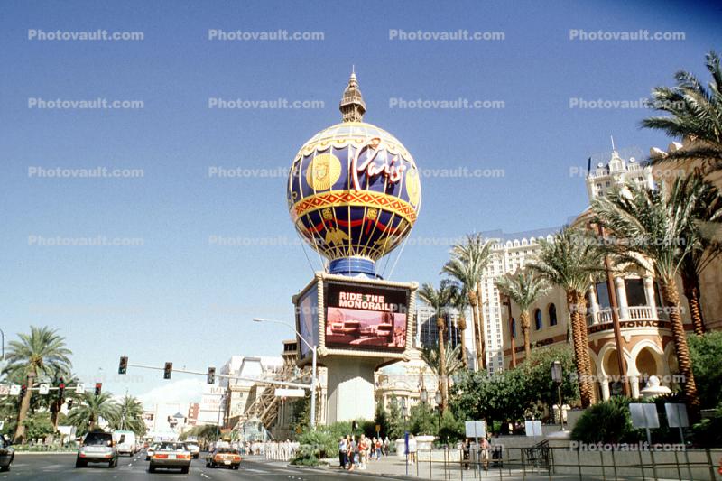 Montgolfier brothers, Paris, Las Vegas Paris Hotel, Casino, building