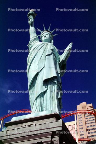 Statue of Liberty, New York, Hotel, Casino, building, roadside
