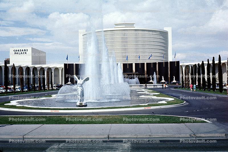 Water Fountain, aquatics, Caesars Palace, Hotel, Casino, building
