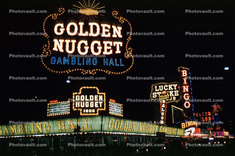 Golden Nugget, Gambling Hall, Lucky Strike, Bingo, Hotel, Casino, building