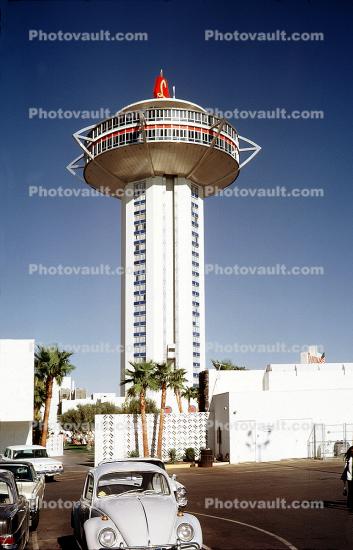 Landmark, Tower, Hotel, Casino, building, 1970, 1970s