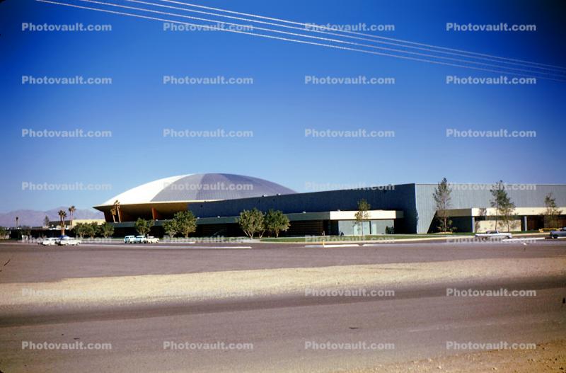 Las Vegas Convention Center, Dome, building, December 1959, 1950s