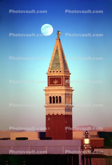 Campanile, tower, building, landmark, Venice