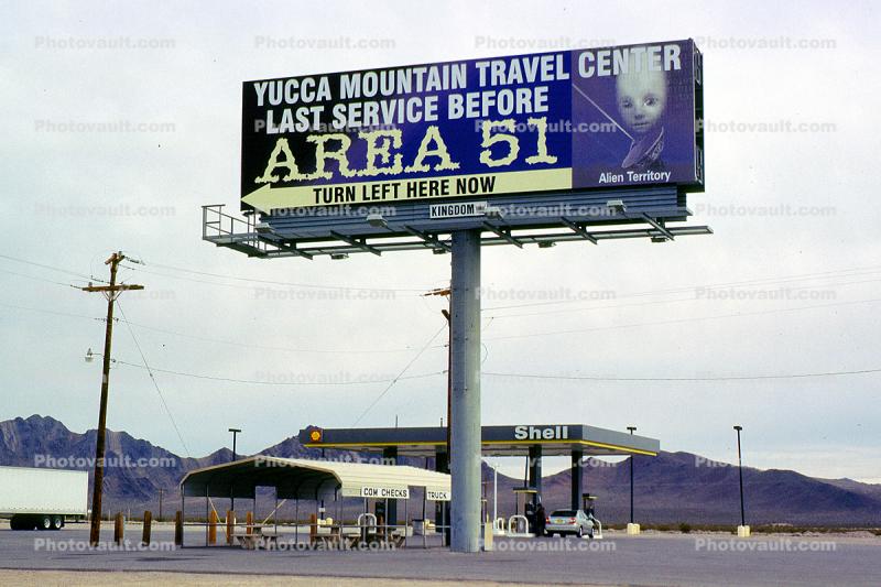 Area-51, Yucca Mountain Travel Center, Amargosa Valley