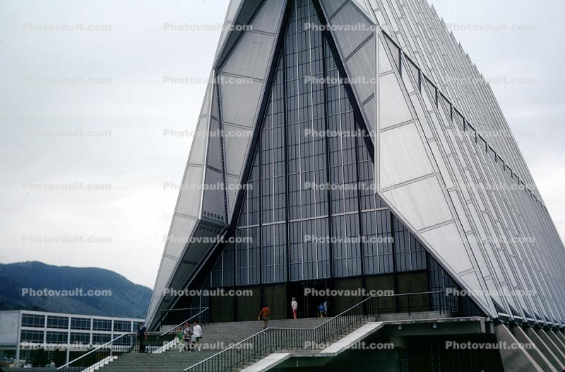 United States Air Force Cadet Academy Chapel, Cadet Chapel, Air Force Academy Cadet Chapel, United States Air Force Academy,  IATA: 	AFF, August 1970