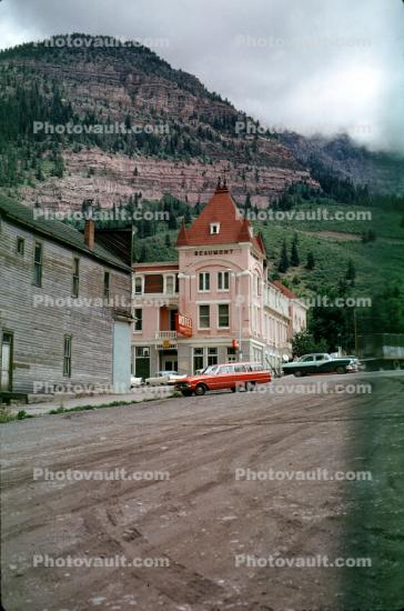 Building, Cars, Ouray, 1950s, 1960s