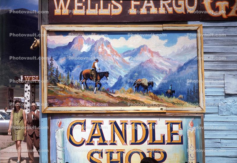 Trail Ridge Store, July 1969, 1960s, Wells Fargo Gallery, Exterior, Outdoors