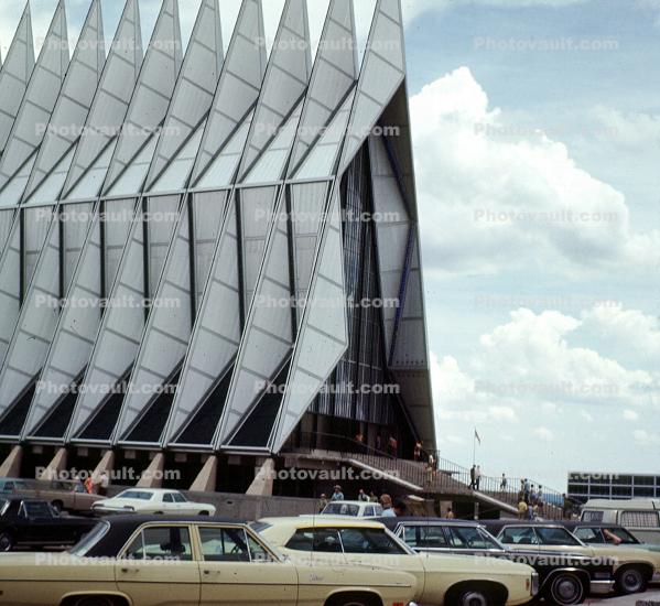 United States Air Force Cadet Academy Chapel, Cadet Chapel, Air Force Academy Cadet Chapel, United States Air Force Academy, 1960s