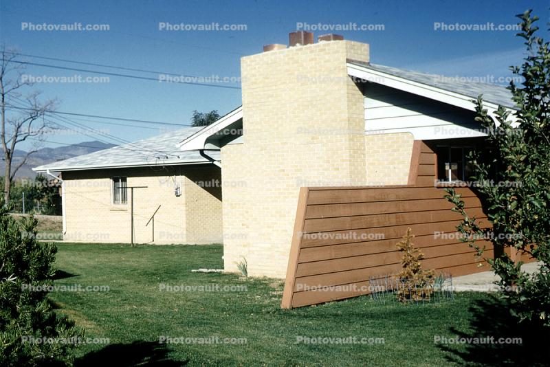 Back Yard, chimney, summertime, Home, House, domestic, building, 3955 Garland Street, Wheat Ridge