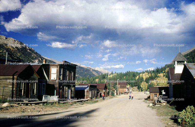 historic district, buildings, Saint Elmo Colorado, Ghost Town, Chaffee County
