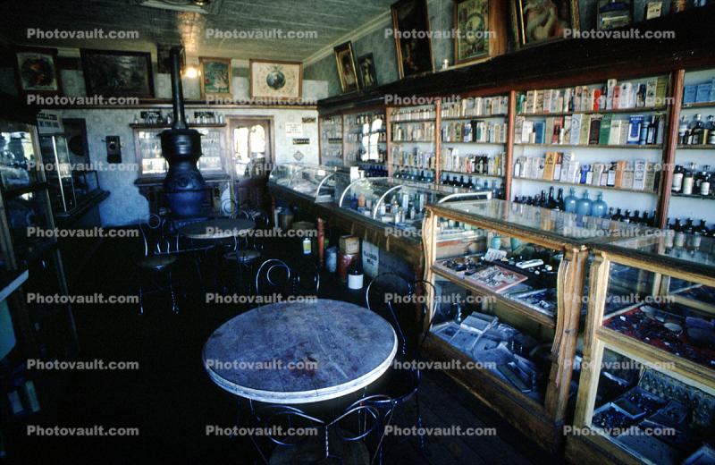 Counters, table, General Store, Cafe, Stove, Winfield, Chaffee County, ghost town