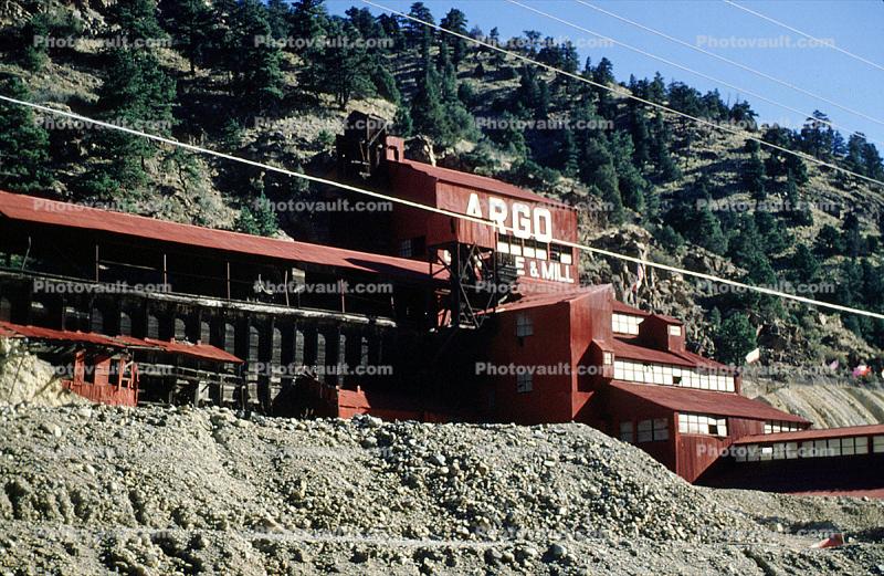 Argo Gold Mine and Mill, Mining, Idaho Springs Colorado