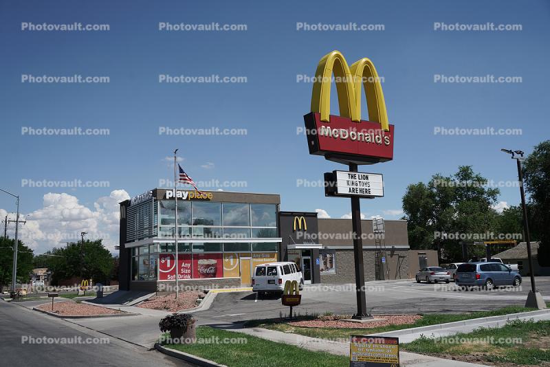 McDonalds Golden Arches, Play Place, Delta Utah