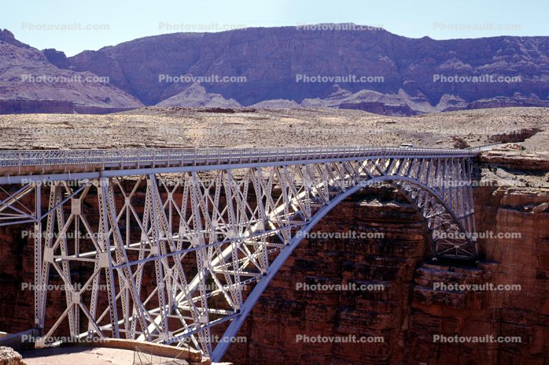 Navajo Bridge, Steel Arch Bridge, Colorado River, Arizona
