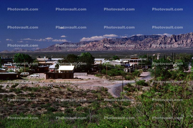 Homes, Houses, Mountains, Tombstone
