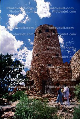 Mary Colter's Desert View Watchtower, building, desert, Grand Canyon National Park