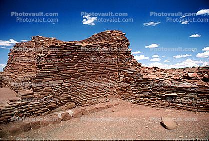 Archaeological Site, Ruin Walls, Wupatki National Monument