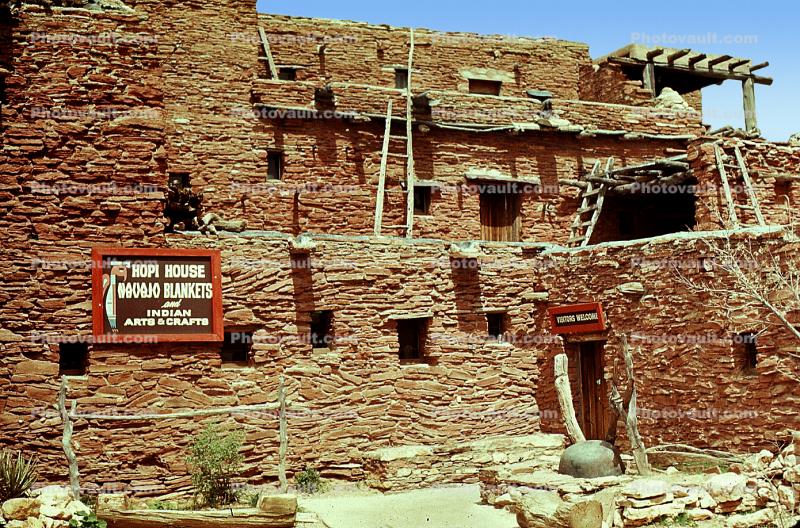 Hopi House, Adobe Brick, building