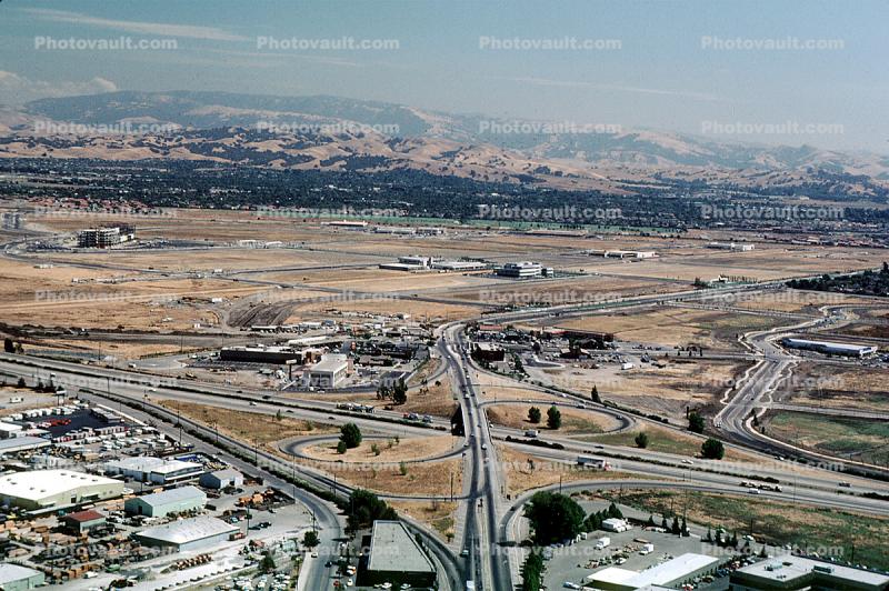 Interstate, Highway I-580, Highway I-680, Cloverleaf Intersection, 1 September 1983