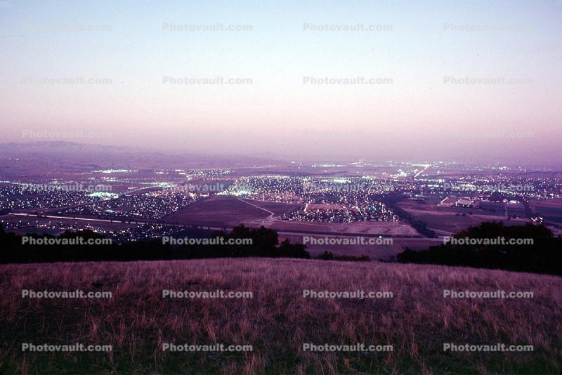Early Morning over the Tri-Valley, 15 October 1983