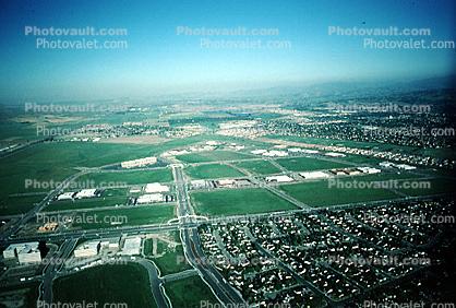Hacienda Business Park from the Air, 22 April 1985