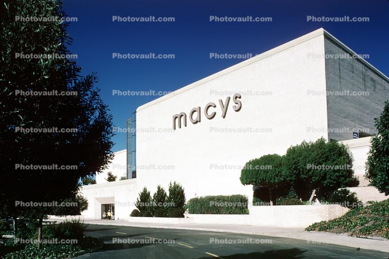 macys, Foothill Shopping Center, mall, buildings, 1985, 18 November 1985