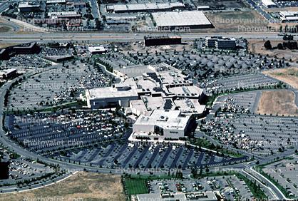 Foothill Shopping Center, mall, buildings, parking