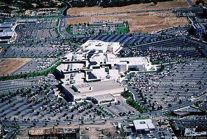Foothill Shopping Center, mall, buildings, parking