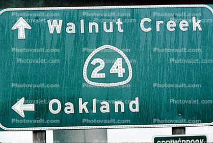 Walnut Creek, Highway-24