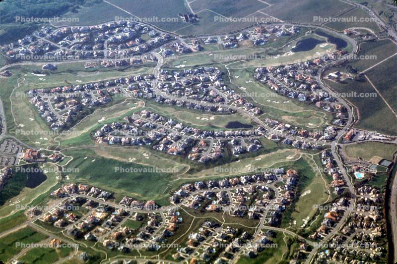 Ruby Hill Golf Club, Urban Encroachment, Sprawl, Industrial Tailing Ponds, 1986