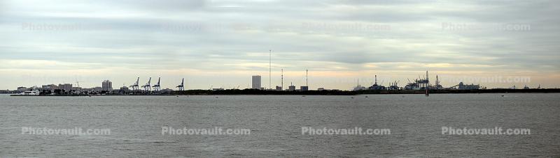 Galveston Harbor, Panorama