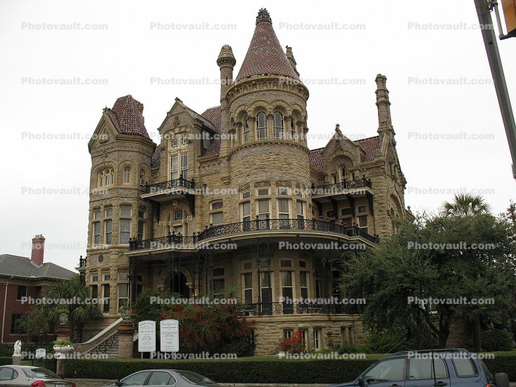 Bishop's Palace, landmark building, houses, home, mansion, Galveston