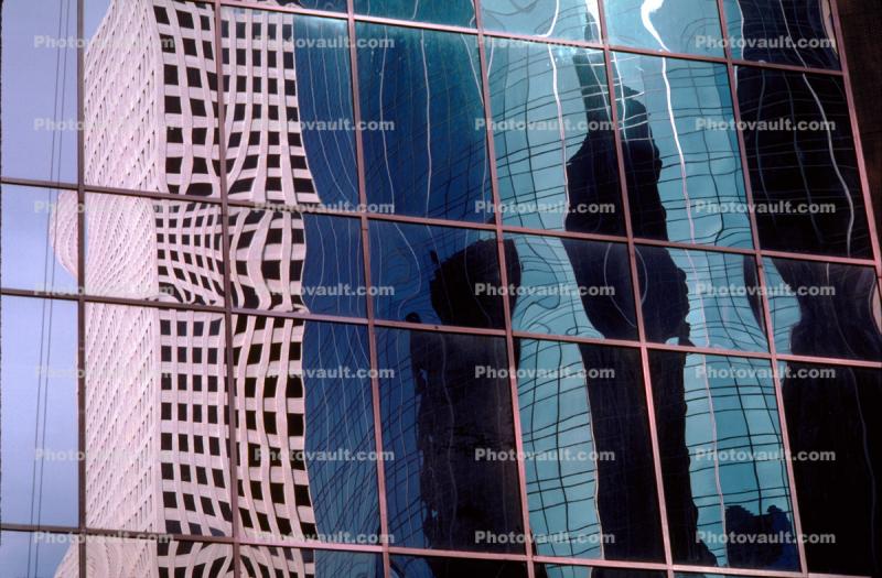 Glass Reflections, Downtown Highrise Building