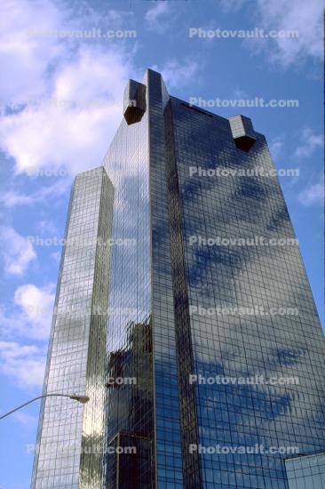 DR Horton Tower, Wells Fargo Tower, Sundance Square, Glass Skyscraper, Fort Worth, 22 March 1993
