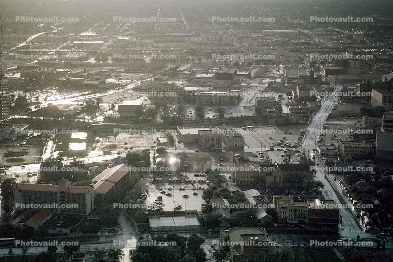 San Antonio, skyline, buildings, 25 March 1993