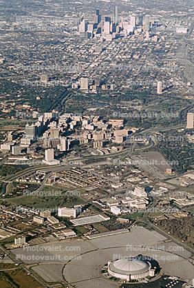 Astrodome, Houston Aerial, 25 December 1993