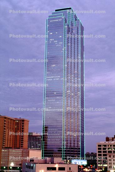 Bank of America Plaza, Downtown buildings, Garden, skyscraper, 21 May 1995