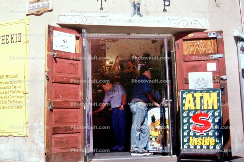 ATM, Store, Entrance, Doorway, 31 October 1999
