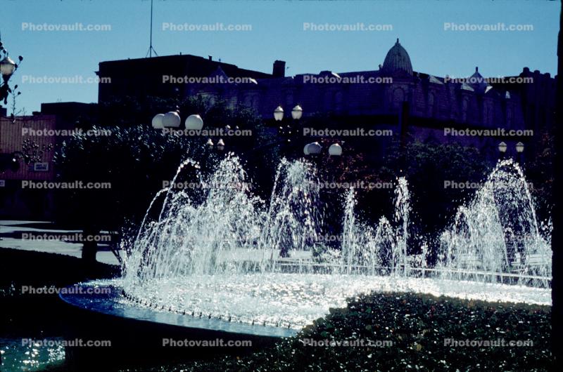 Water Fountain, aquatics, Downtown, El Paso, 31 October 1999