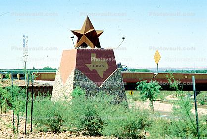 El Paso, Texas Star, marker, monument
