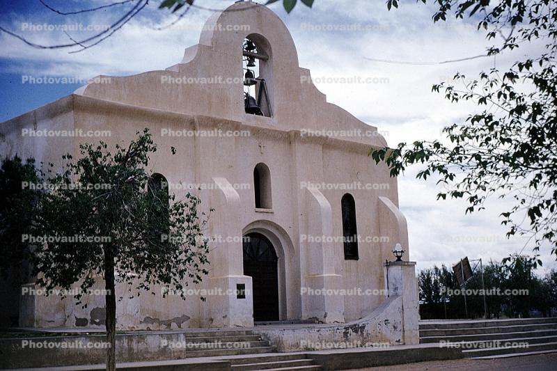 San Eligario Mission, El Paso, March 1959, 1950s