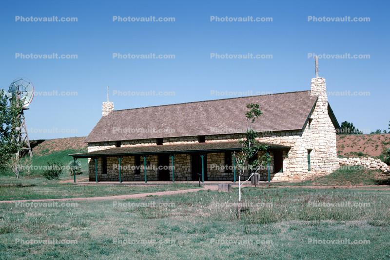Las Escarbadas, stone building, National Ranching Heritage Center, Museum, ranch, history, NRHC, Texas Tech University, Lubbock