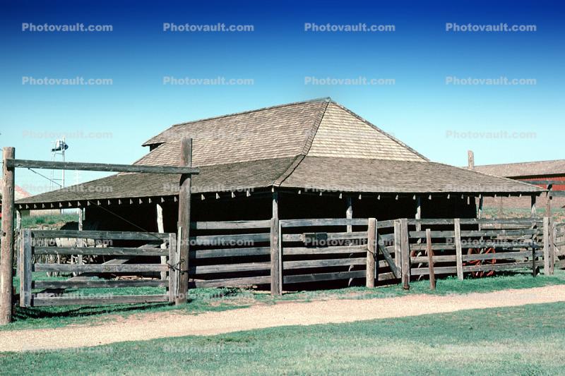 Fence, Building, Wooden, Museum, ranch, history, NRHC, Texas Tech University, Lubbock