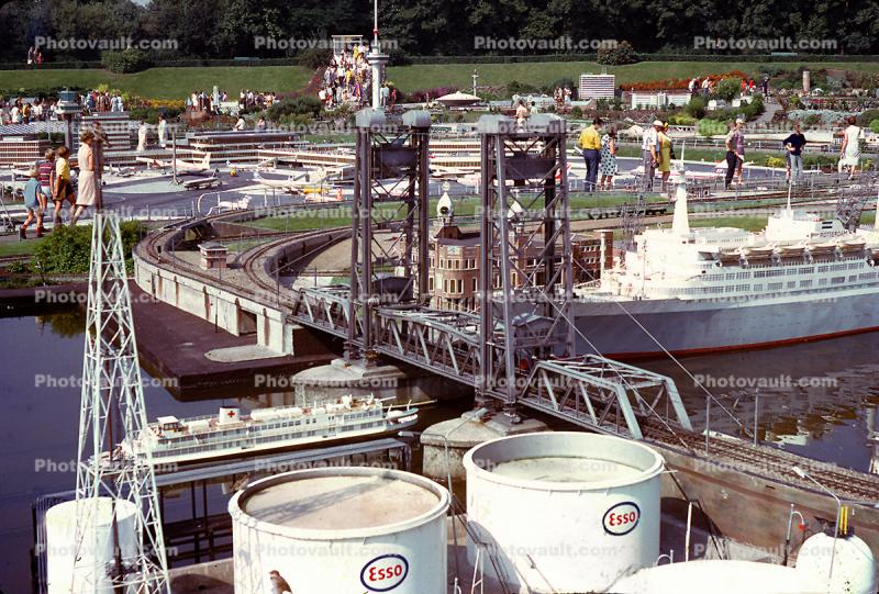 Esso Oil Storage Tanks, Bridge, Harbor