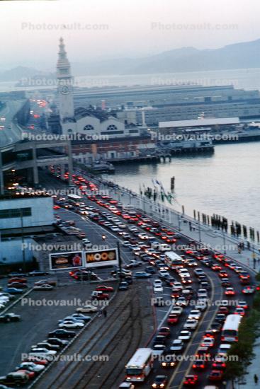 Traffic Jam on the Embarcadero, Loma Prieta Earthquake (1989), 1980s