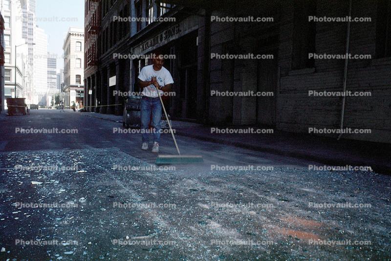 Sweeping, Loma Prieta Earthquake (1989), 1980s