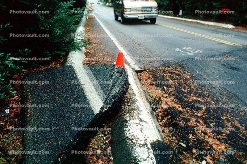 California State Highway-17, Santa Cruz Mountains, Loma Prieta Earthquake (1989), 1980s