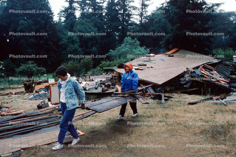 near the epicenter, Santa Cruz Mountains, Loma Prieta Earthquake (1989), 1980s