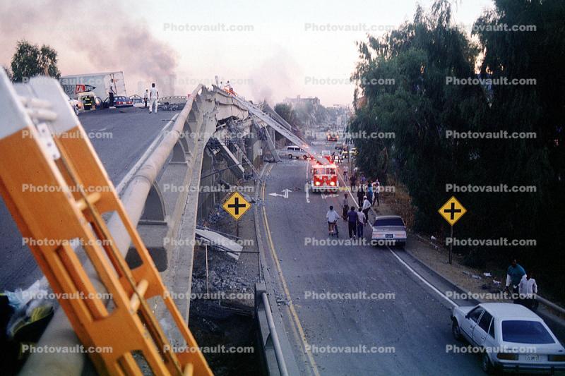 Cypress Freeway pancake collapse, Loma Prieta Earthquake, (1989), 1980s