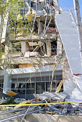 Building collapse, Northridge Earthquake Jan 1994